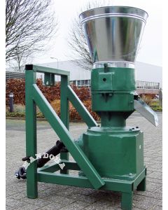 Pelletpers 260P, zijkant